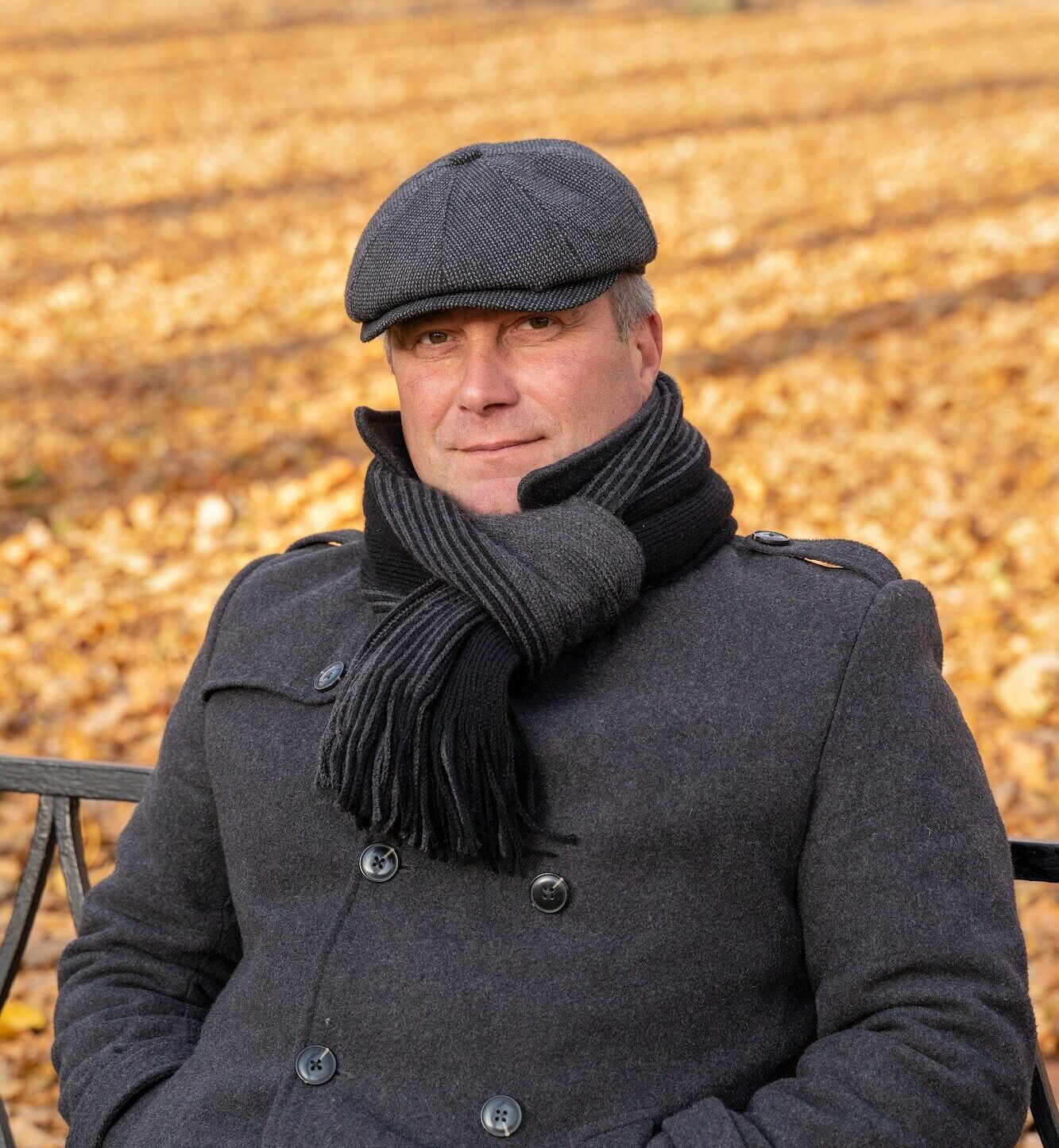 Closeup portrait of a beautiful middle-aged brunette